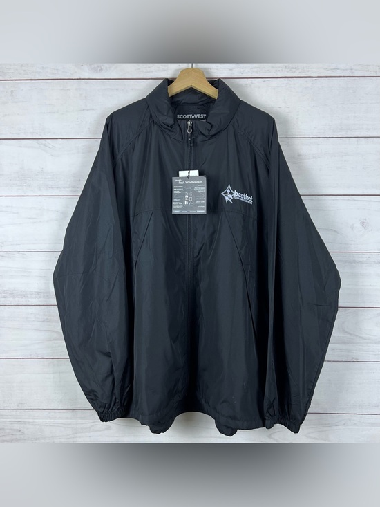 Scottevest Other - Mens Black SCOTTeVEST Pack Windbreaker Jacket Size 3XL - 19 Pockets New w/ Tags
